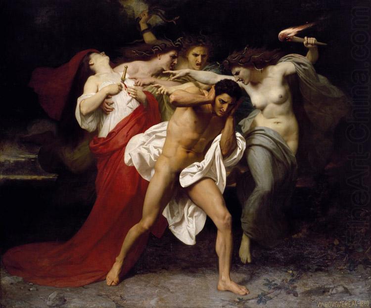 Adolphe William Bouguereau Orestes Pursued by the Furies (mk26)